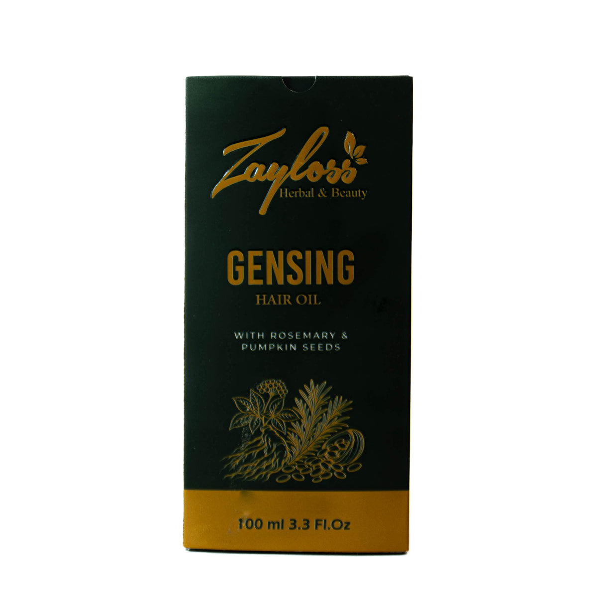 Zayloss Ginseng Hair Oil – Nourishing Hair Growth & Scalp Care, 100ml