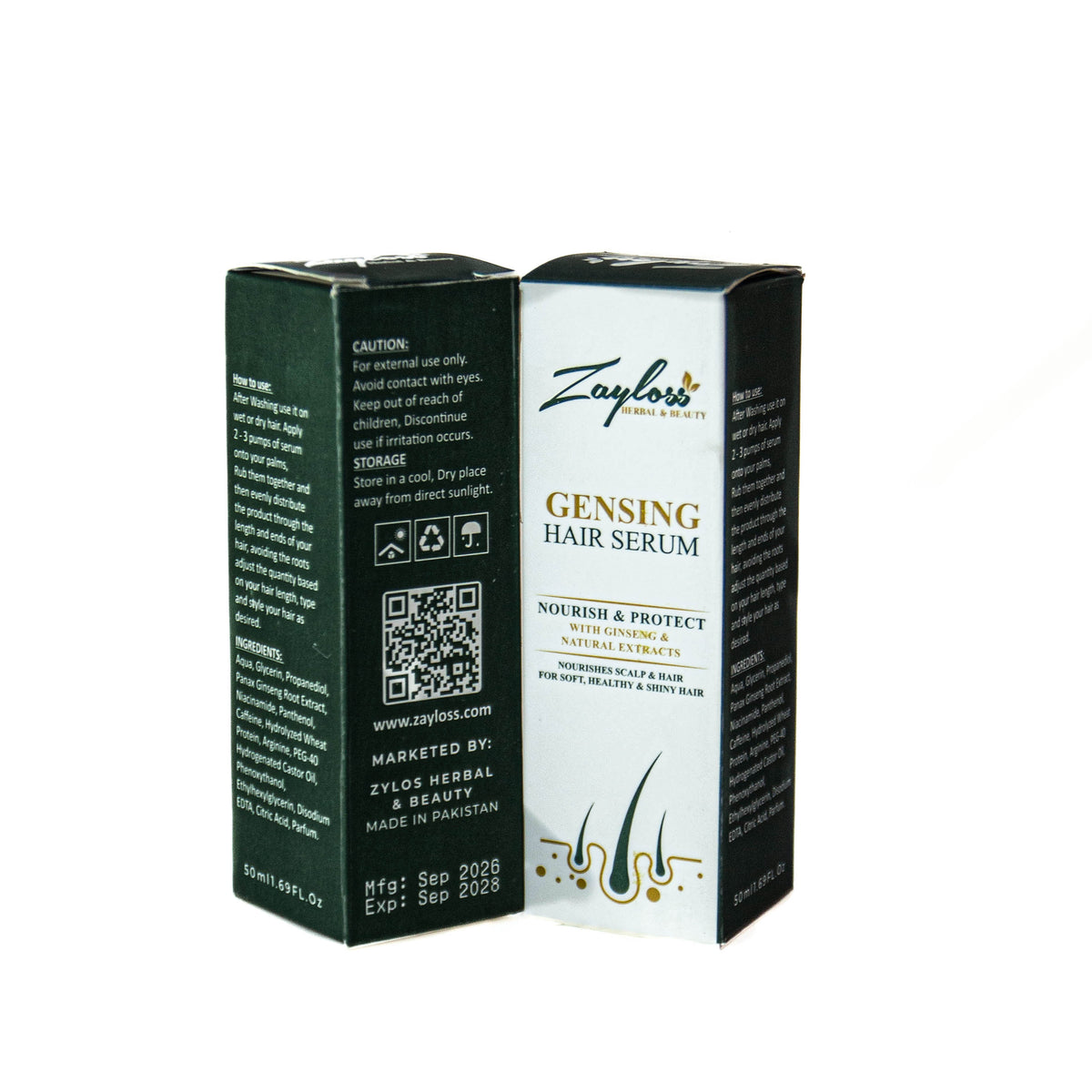 Zayloss Ginseng Hair Serum – Nourishing & Strengthening Hair Care