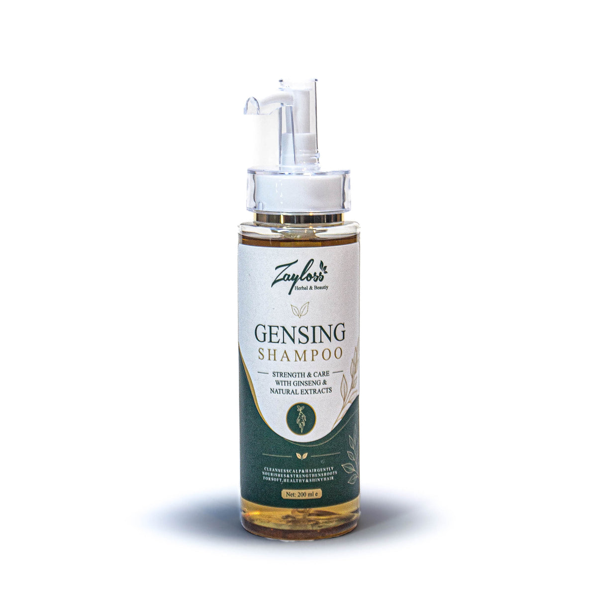 Zayloss Ginseng Shampoo – Nourishing & Strengthening Hair Care, 200ml