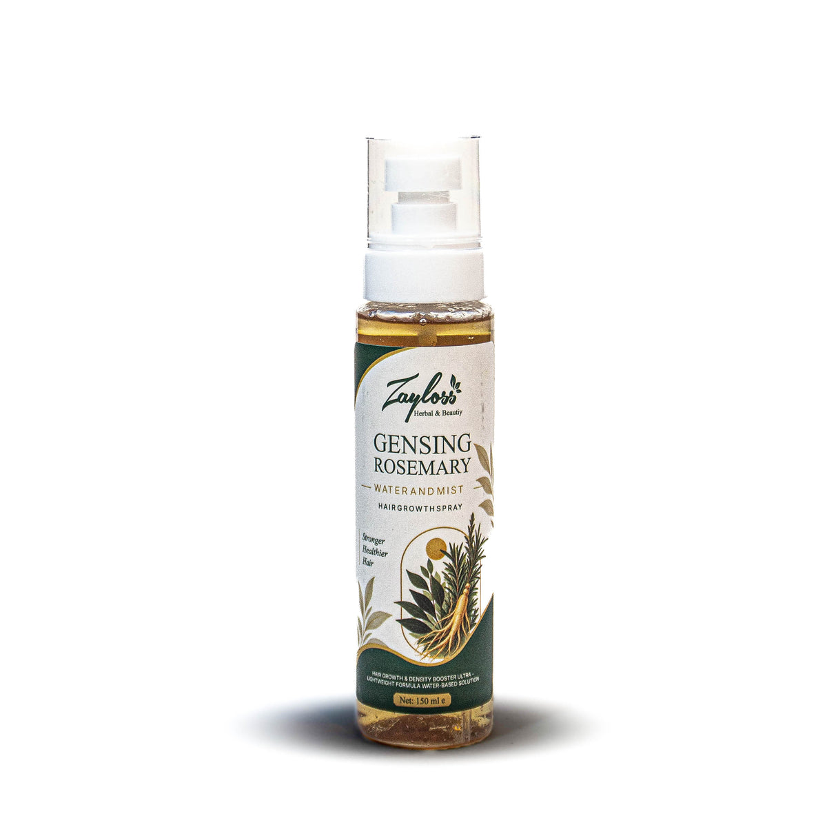 Zayloss Ginseng Rosemary Hair Growth Spray – Scalp Care & Hair Density, 150ml